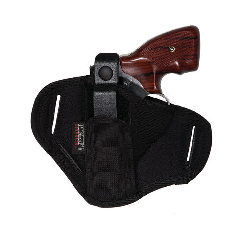 Uncle Mike's Super Belt Slide Holsters - Black Size 0 Ambi #Um86000
