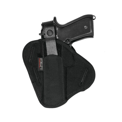Uncle Mike's Super Belt Slide Holsters - Black Size 5 Ambi #Um86050