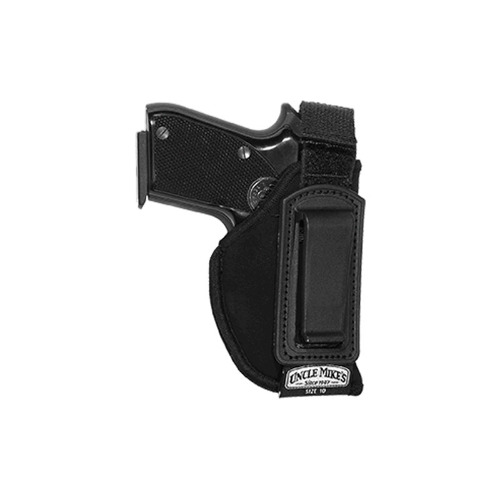 Uncle Mike's Inside-the-pant Holster W/ Retention Strap - Black Size 10 Rh #Um76101