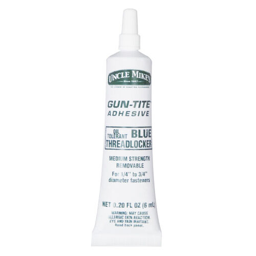 Uncle Mike's Gun-tite Glue Thread Locker Resealable Tube - 6 Ml  #um16310
