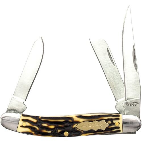 Uncle Henry Premium Stock Folding Pocket Knife - Ergonomic Handles #897uhp