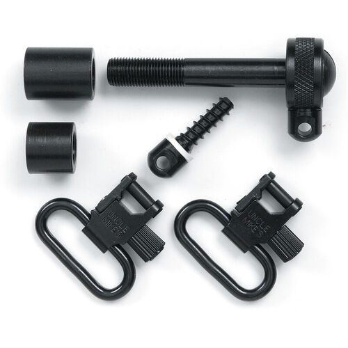 Uncle Mikes Swivels 760 7600 Es Blued Adapter Bolt - Black High Quality Durable 1 Inch #Um12212