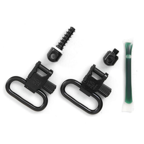 Uncle Mikes Fore End Band Style Swivels Qd 115 Lrb Blued Lever Action - 1 Inch High Quality Durable #um15312