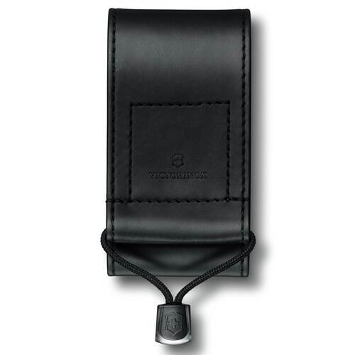 Victorinox 4.0481.3 Black Leather Imitation Belt Knife Pouch - For 5 - 8 Layer Knives #05712
