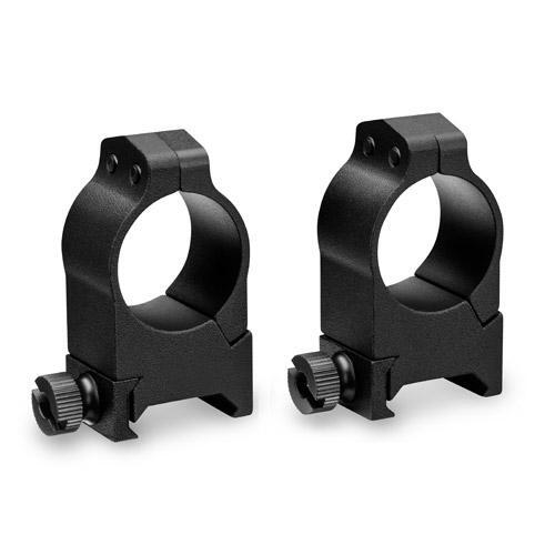 Vortex Viper 1 Inch High Black Scope Rings - 2 Packs #vorngvpr1H
