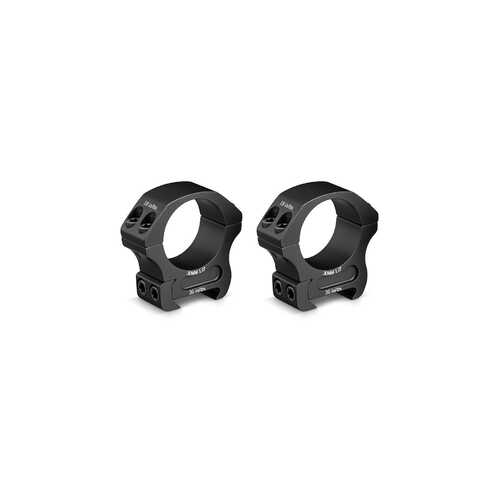Vortex Pro Series 30Mm Riflescope Ring Pair Low - Matte Black #vopr30L