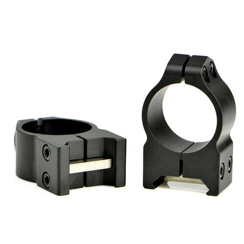 Warne Scope Mounts Hunting Accessories 34mm Pa Low Matte Rings - Fits Maxima Weaver Bases And Picatinny Rails #220m