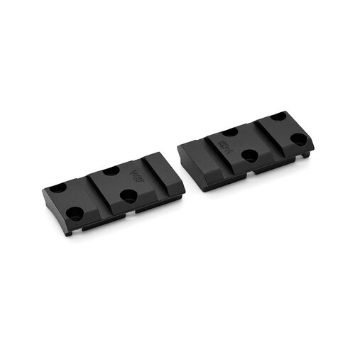 Warne Hunting Optics Rail Mounts Vapor Browning X Bolt Matte Base Set - Lightweight Aluminum #V427/429m