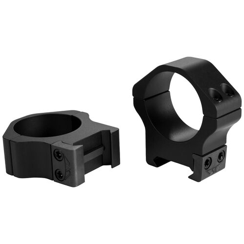 Warne Hunting Rifle Scope Ring Mount Horizontal 1 Inch Low Matte Pa Fixed Rings - Sintered Steel #500m