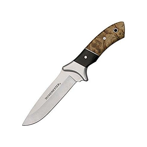 Winchester Burl Drop Point Knife Large