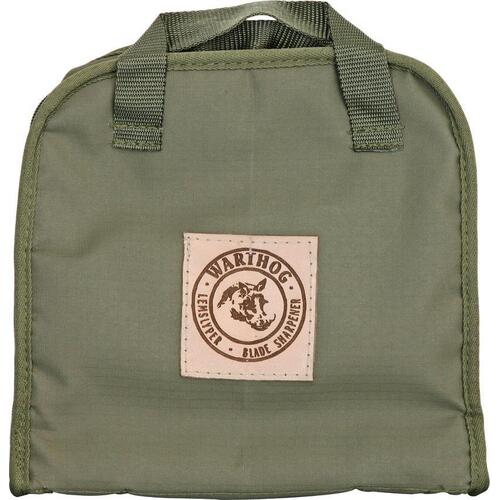 Warthog Heavy V-sharp Classic Ii Sharpener Carrying Field Case - Green Nylon #whc2pg