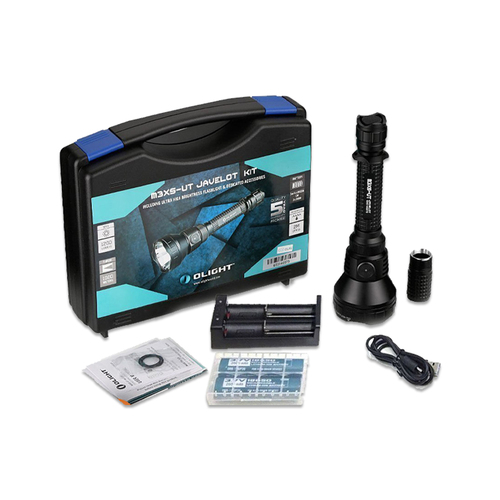 Olight Hunting Shooting Led Flashlight Torch - 1200Lm Ultra-Throw Dual Switch #m3Xs-Ut Javelot