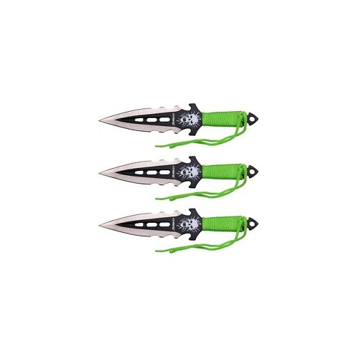 Z-Hunter Throwing Knife Set - Cord Wrap With Sheath #k-Zb-135-3