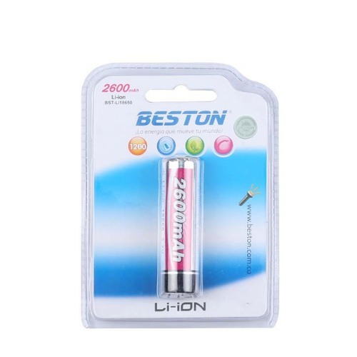 Xhunter Beston 18650 Rechargeable Battery  - 2 Pcs 2600mah #18650-2
