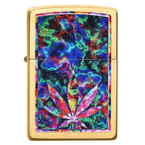Zippo Leaf Design Lighter - Refillable #98398